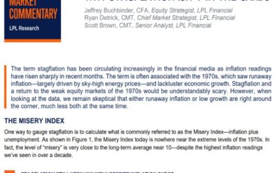 Why Stagflation Isn’t in the Cards | Weekly Market Commentary | August 23, 2021