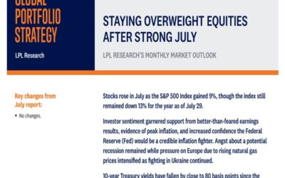 Global Portfolio Strategy | August 3, 2022